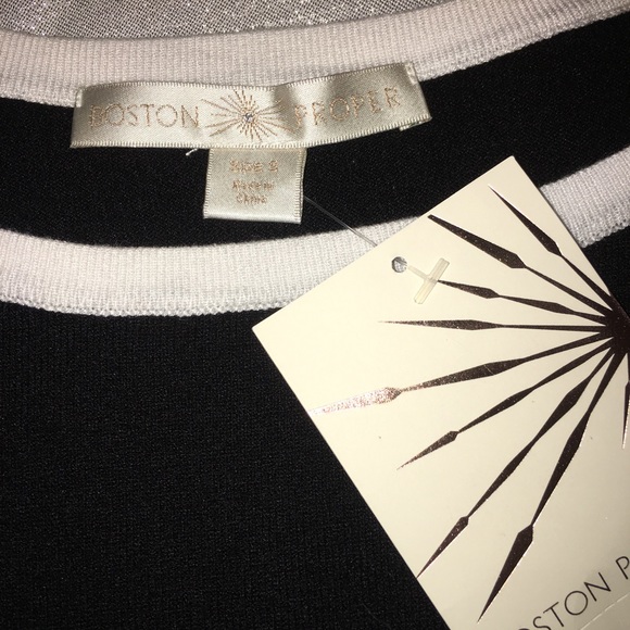 NWT B & W Boston Proper Knit sweater dress S - Picture 3 of 8